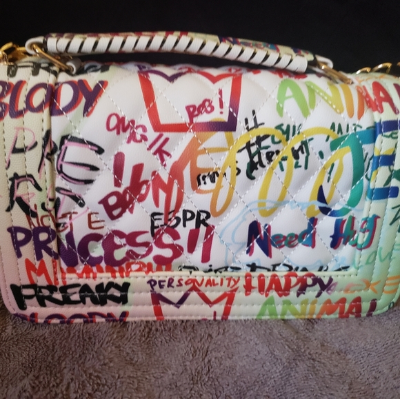 Top handle graffiti bag - Picture 3 of 3
